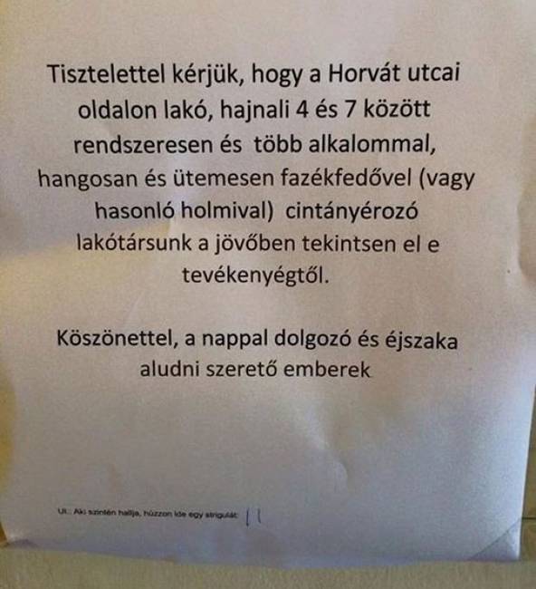 Az ‘alvazenélés’ sajnos egy betegség, nem illik az ilyesmit felróni másnak…😜