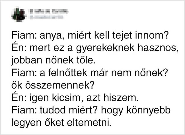 Az élet kegyetlen igazsága.