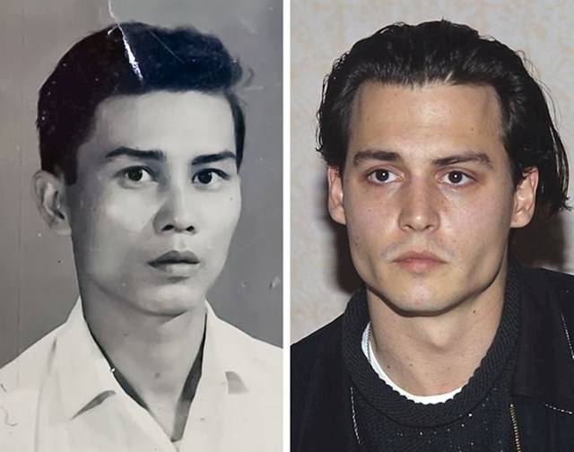 „Nagyapám úgy néz ki, mint Johnny Depp ázsiai változata."