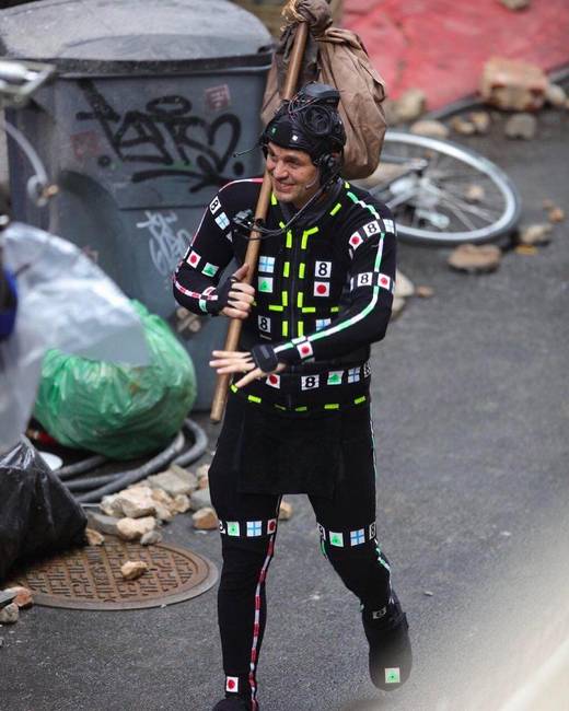 Mark Ruffalo a forgatás utolsó napján stílusosan csomagolta össze a holmijait.