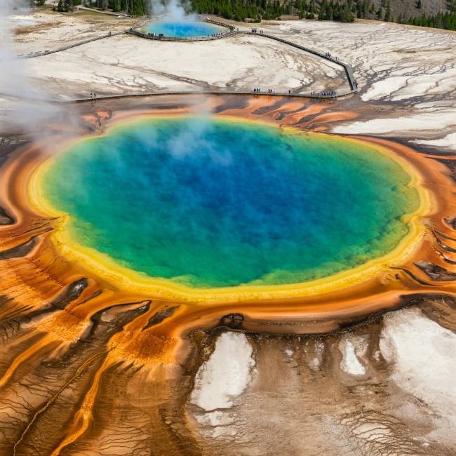 Yellowstone vulkán