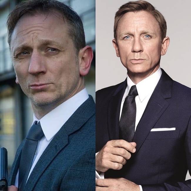 Daniel Craig orosz változata.