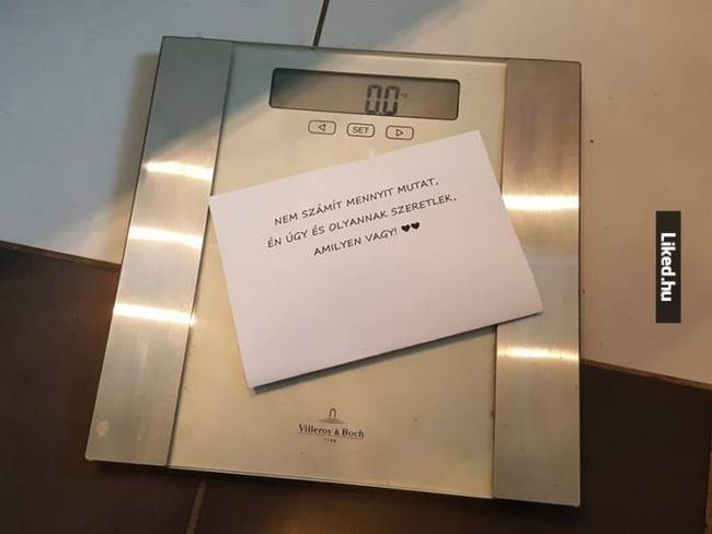 „Gondoltam megmérem a súlyom, hogy lássam, hogy halad a fogyókúrám. Erre ez a látvány fogadott…"