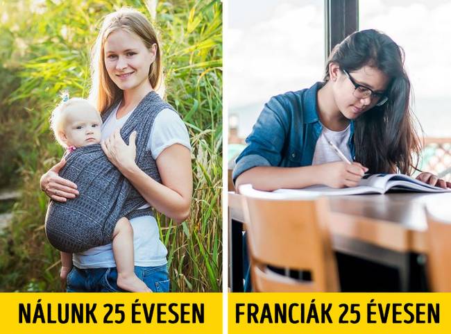 A francia nők ritkán gondolnak a gyerekvállalásra 30 éves koruk előtt.