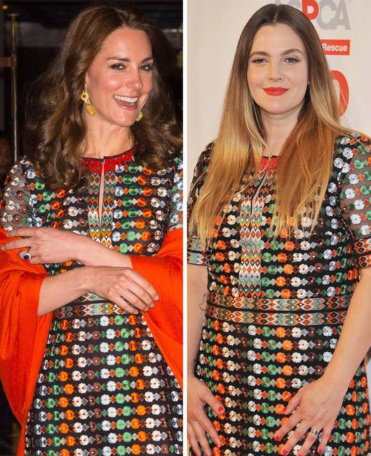Kate Middleton és Drew Barrymore