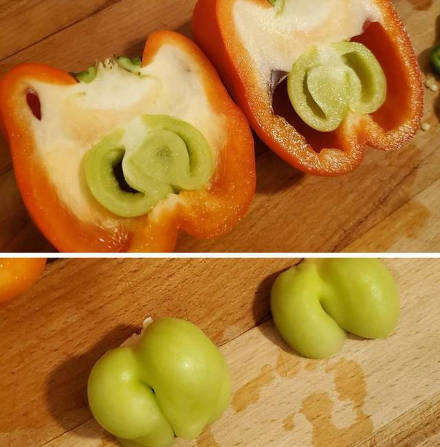 „A paprikám belsejében egy másik, mini paprika volt."