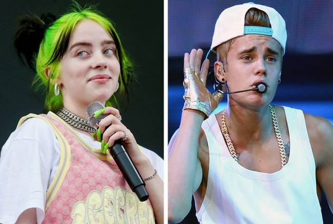Billie Eilish - Justin Bieber