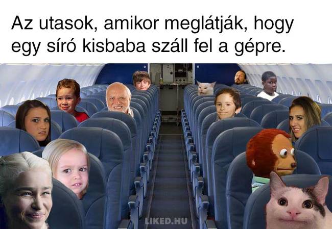 17 repüléssel kapcsolatos mém, amit mindenki át tud érezni, aki valaha is ült már repülőn életében