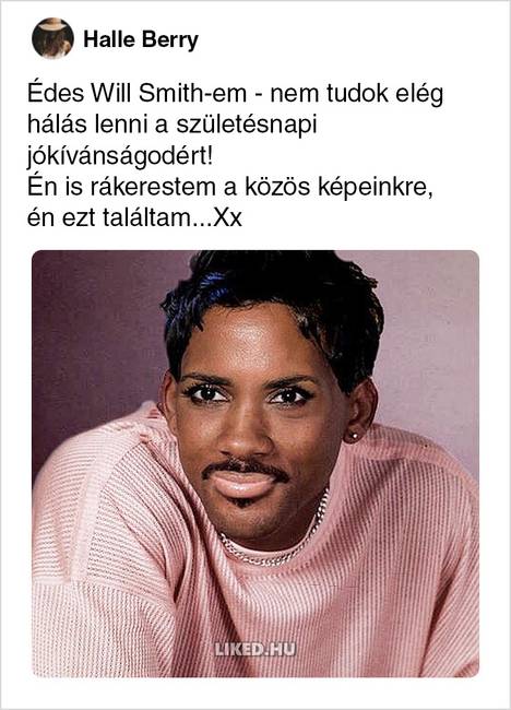 És persze a válasz sem maradhatott el a színésznőtől.