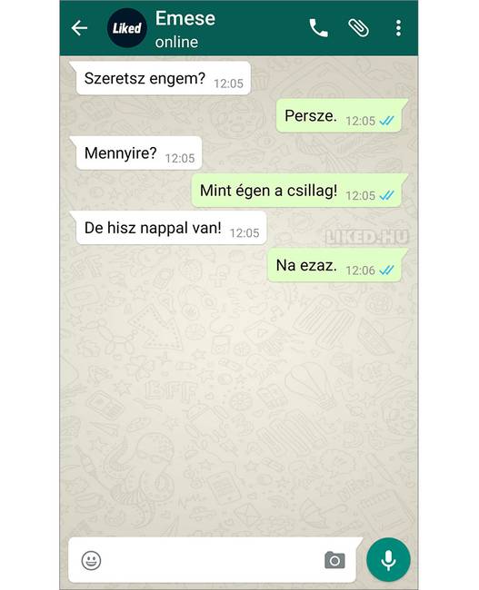 Kíméletlenül betalált.