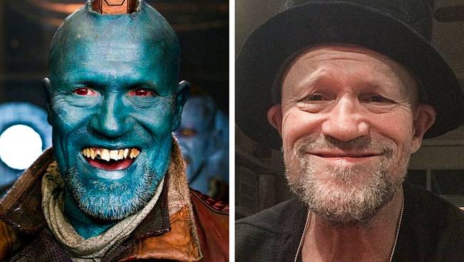 Yondu - Michael Rooker.