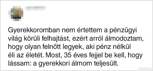 18 ember, akinek az észrevételeit és megjegyzéseit könyvbe kéne foglalni és tanítani az iskolában