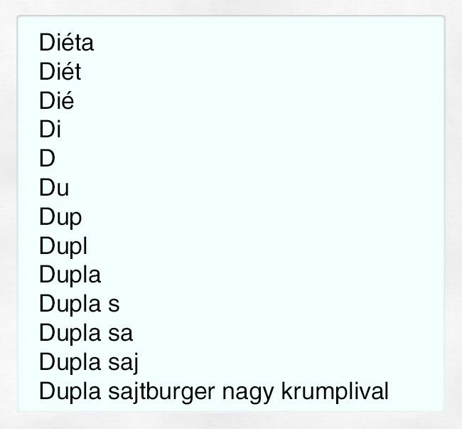 Amikor nem tudod eldönteni, hogy melyik jobb: a vékony test vagy az evés.
