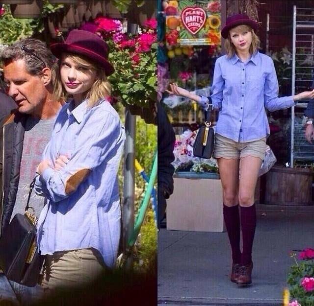 Az énekesnő Taylor Swift szavak nélkül is képes kifejezni a nemtetszését.