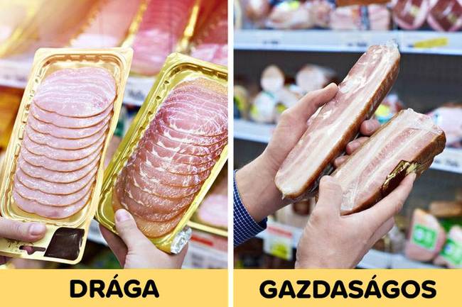 Szeletelt sonkák