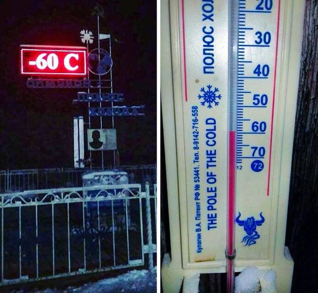 „Ma reggel Ojmjakonban."