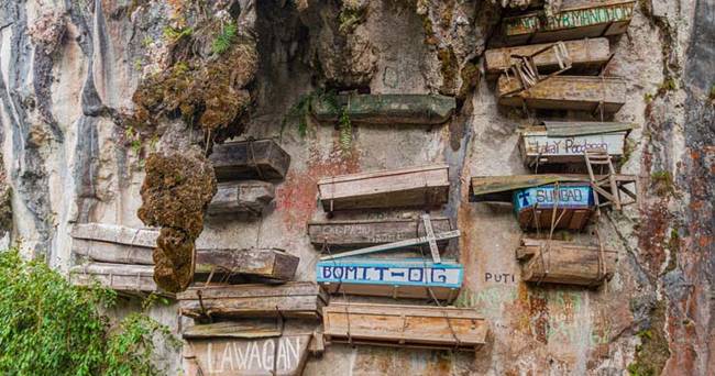 Sagada függőkoporsói