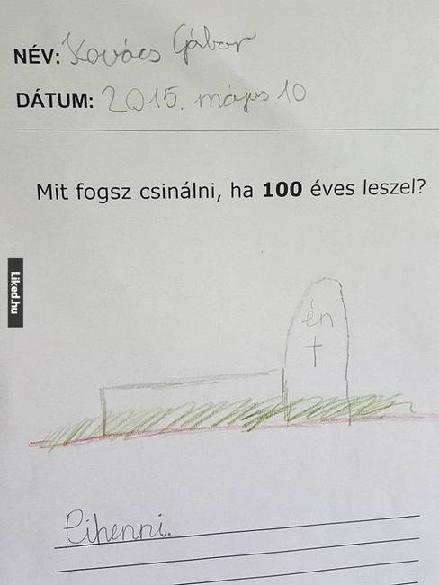 Valami azt súgja, hogy a kis Gáborka sem hisz már a tündérmesékben.