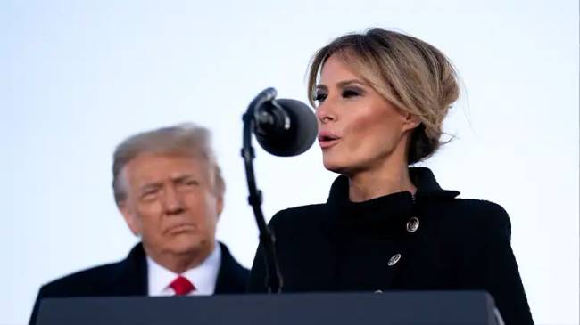 A legboldogtalanabb first lady: miért nem örül Melania Trump férje sikerének