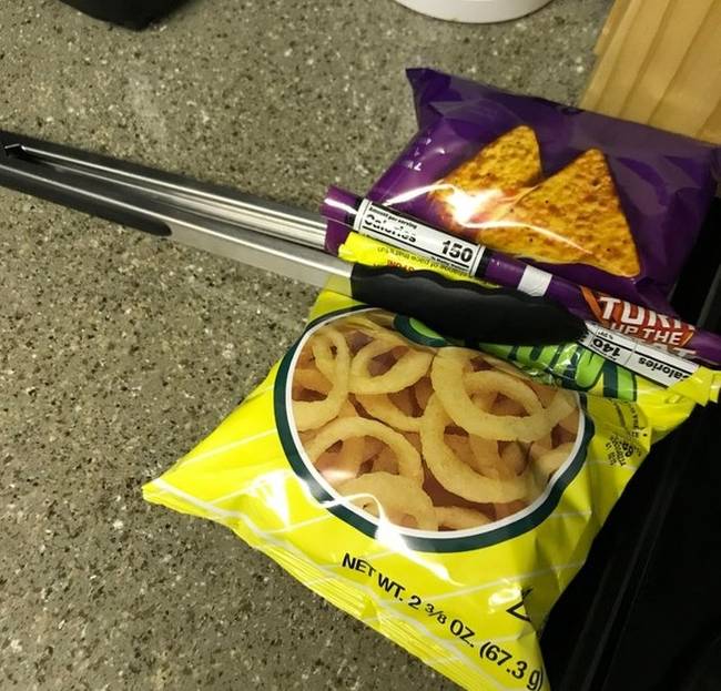 „Megkértem a férjemet, hogy zárja vissza a chipses zacskót."