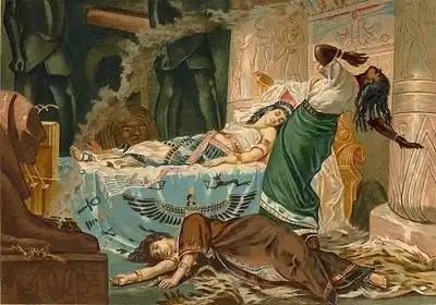 Juan Luna, „Kleopátra halála”.