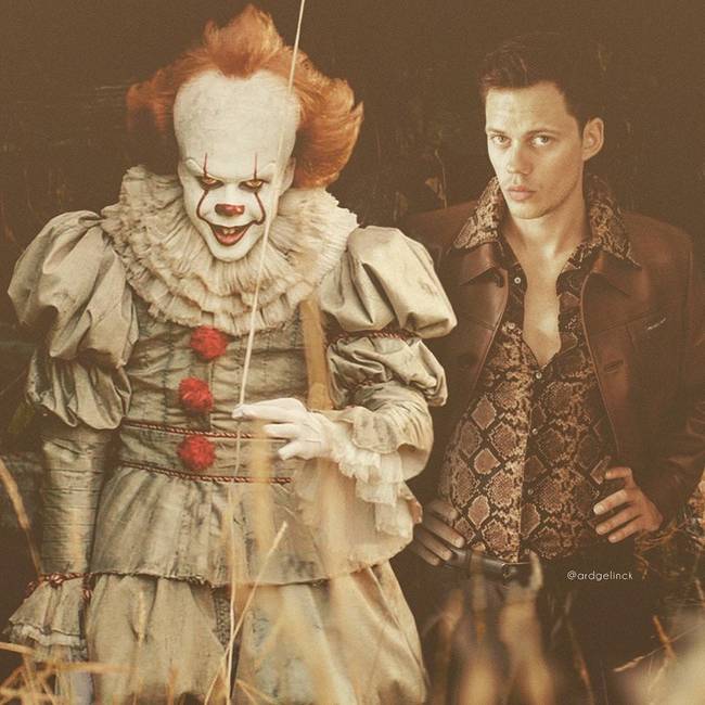Bill Skarsgard és Pennywise