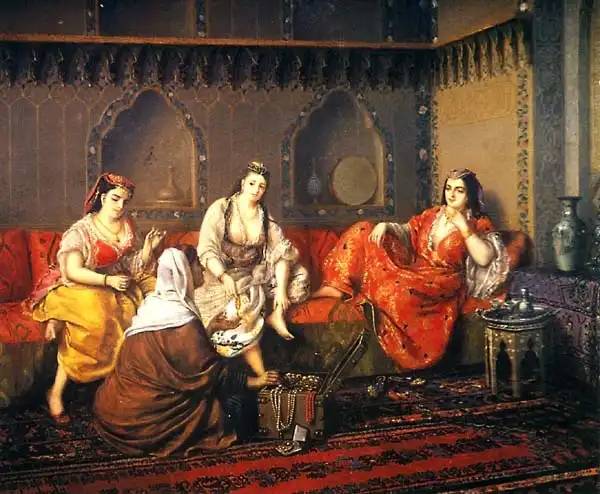Rudolf Svoboda, "Fizetés a háremben".