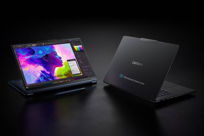 Lenovo Yoga 9n: Érkezik az első konvertibilis laptop Nvidia RTX Spark ARM-chippel