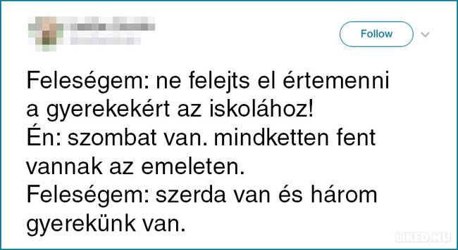 19 Tweet ami bizonyítja, hogy a családi élet tele van drámával
