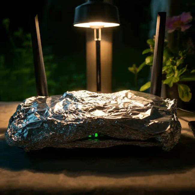 Miért tekerik alufóliába a Wi-Fi routereiket az emberek?