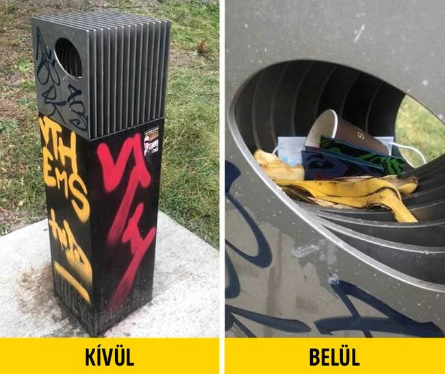 Erről a művészi installációról az emberek azt hiszik, hogy szemetes.