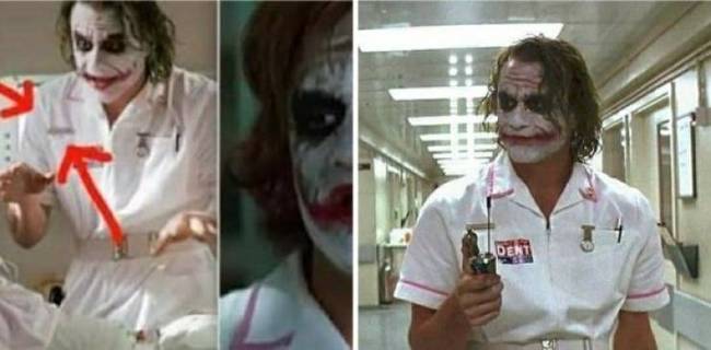 A sötét lovag (2008) című filmben egy szívszorító utalás található, amit az elhunyt Heath Ledger készített a lányának: az ápoló ruháján a „Marilda” névtábla olvasható, ez pedig Ledger lányának neve a valóságban.