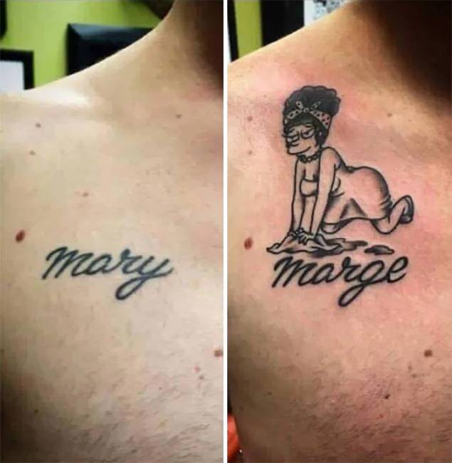 Mary -> Marge 👌
