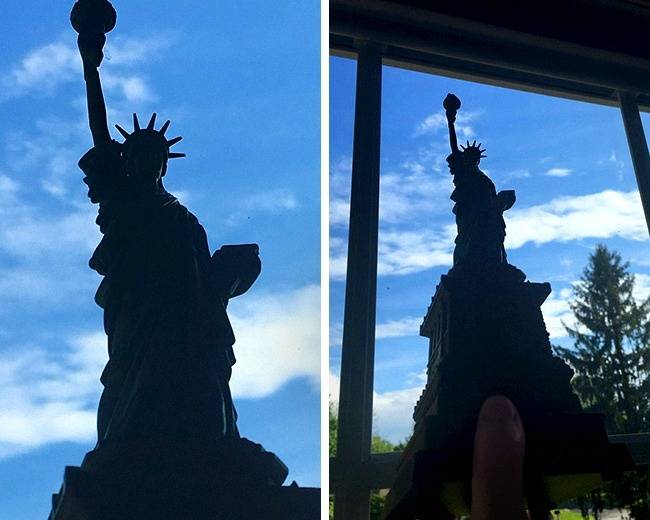 Egy kis kiruccanás a new yorki Szabadság szobornál. Oh, wait...