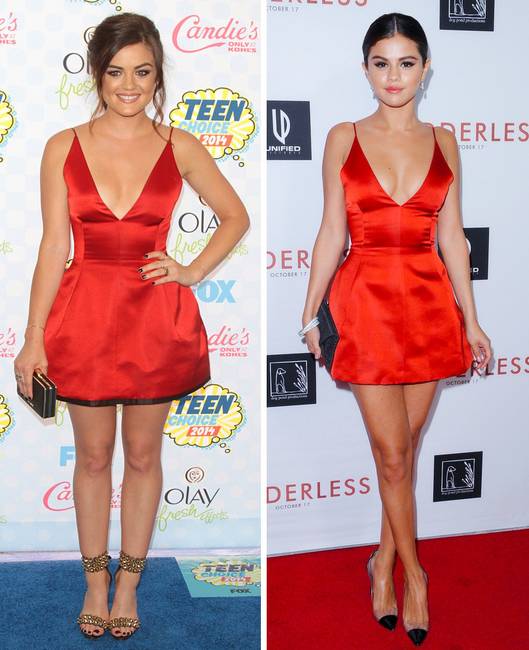 Lucy Hale és Selena Gomez