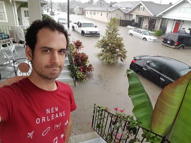 Árvíz New Orleans-ban.
