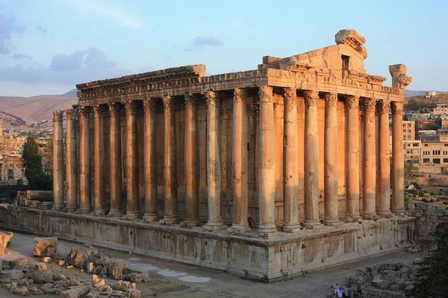 Bacchus templom, Baalbek