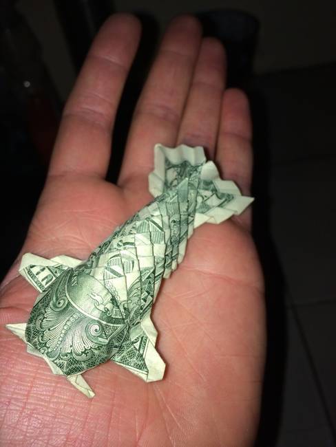 1 dolláros hal.