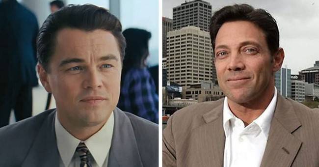 Leonardo DiCaprio és Jordan Belfort, amerikai bróker.