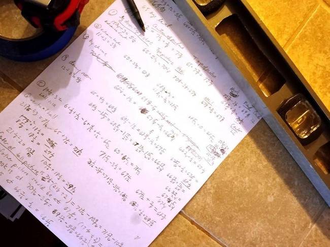 „Tegnap a matematikus nővérem segített felakasztani a képeimet."