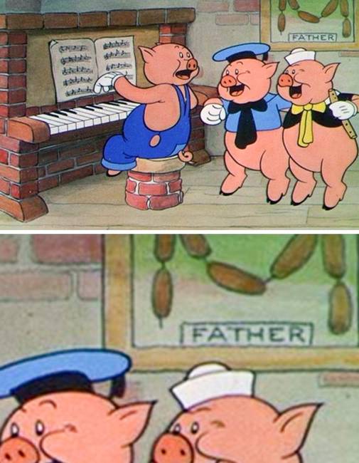 Bónusz: a rajzfilmkészítőknek olykor ijesztően sötét a humoruk.