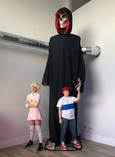 „Csaknem 10 méter anyagot használtunk fel ennek a cosplaynek a létrehozására."