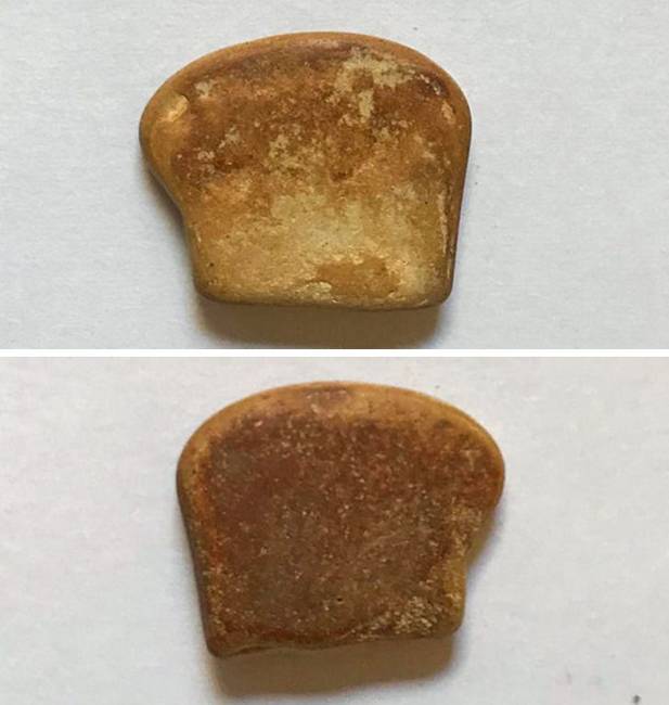 „Találtam egy követ, ami úgy néz ki, mint egy szelet bundáskenyér."