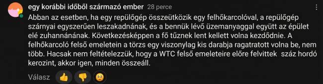 Miért ment át a repülőgép a tornyon, mint kés a vajon?