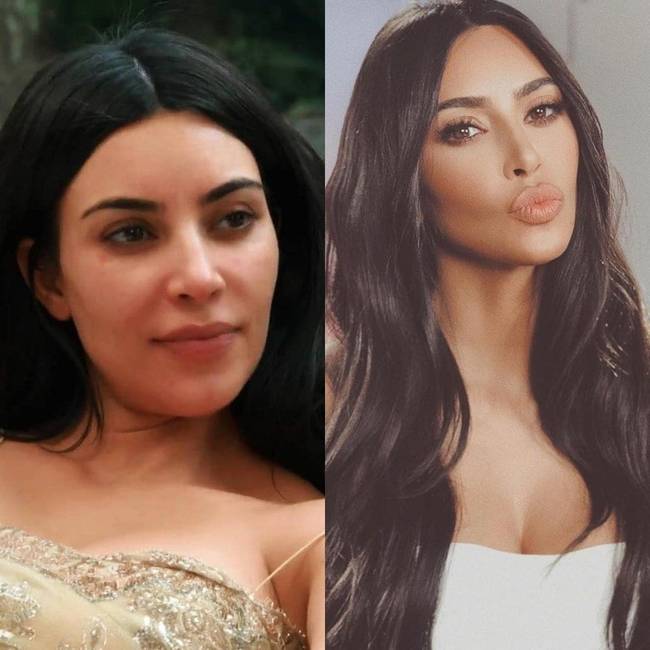 Televíziós showban vs. az Instagramon.