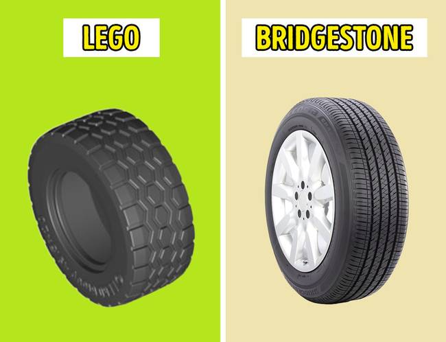 A Lego a világ legnagyobb gumiabroncs-gyártója.