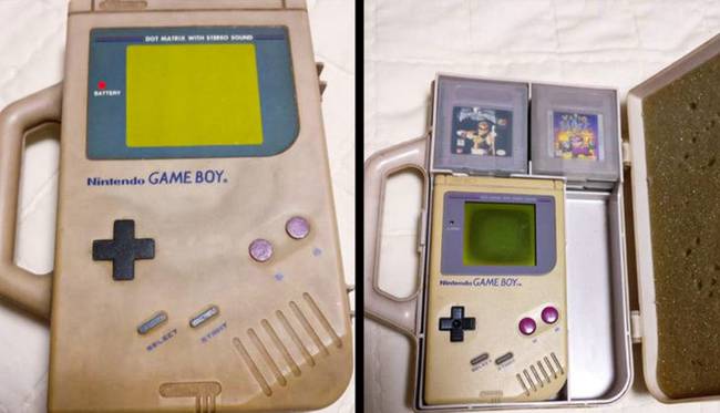 „Megtaláltam a régi GameBoy-omat, miközben takarítottam a szobámat."