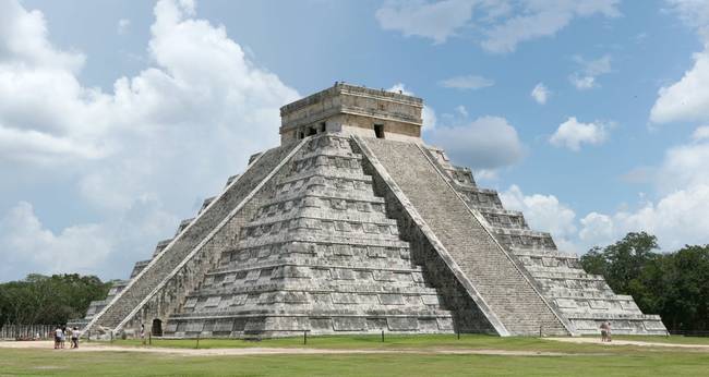 Kukulkán piramis, Chichén Itzá (Mexikó), 1982-ben