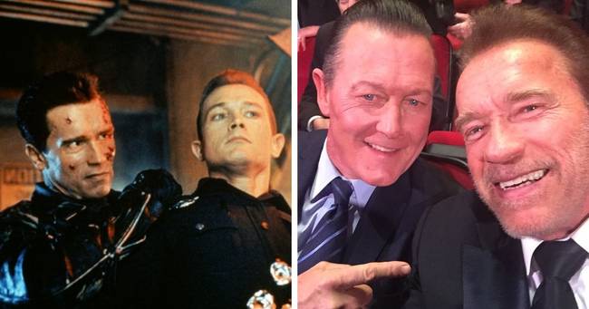A T-1000-es és T-800-as modell találkozása a valóéletben. (Terminátor)