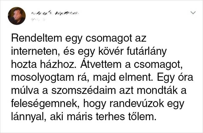 A szomszédok szeretik túlgondolni a dolgokat.